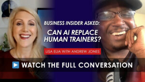 This video contains clips from a Business Insider Podcast interview with Media Trainer, Public Speaking & Investor Pitch Coach Lisa Elia.