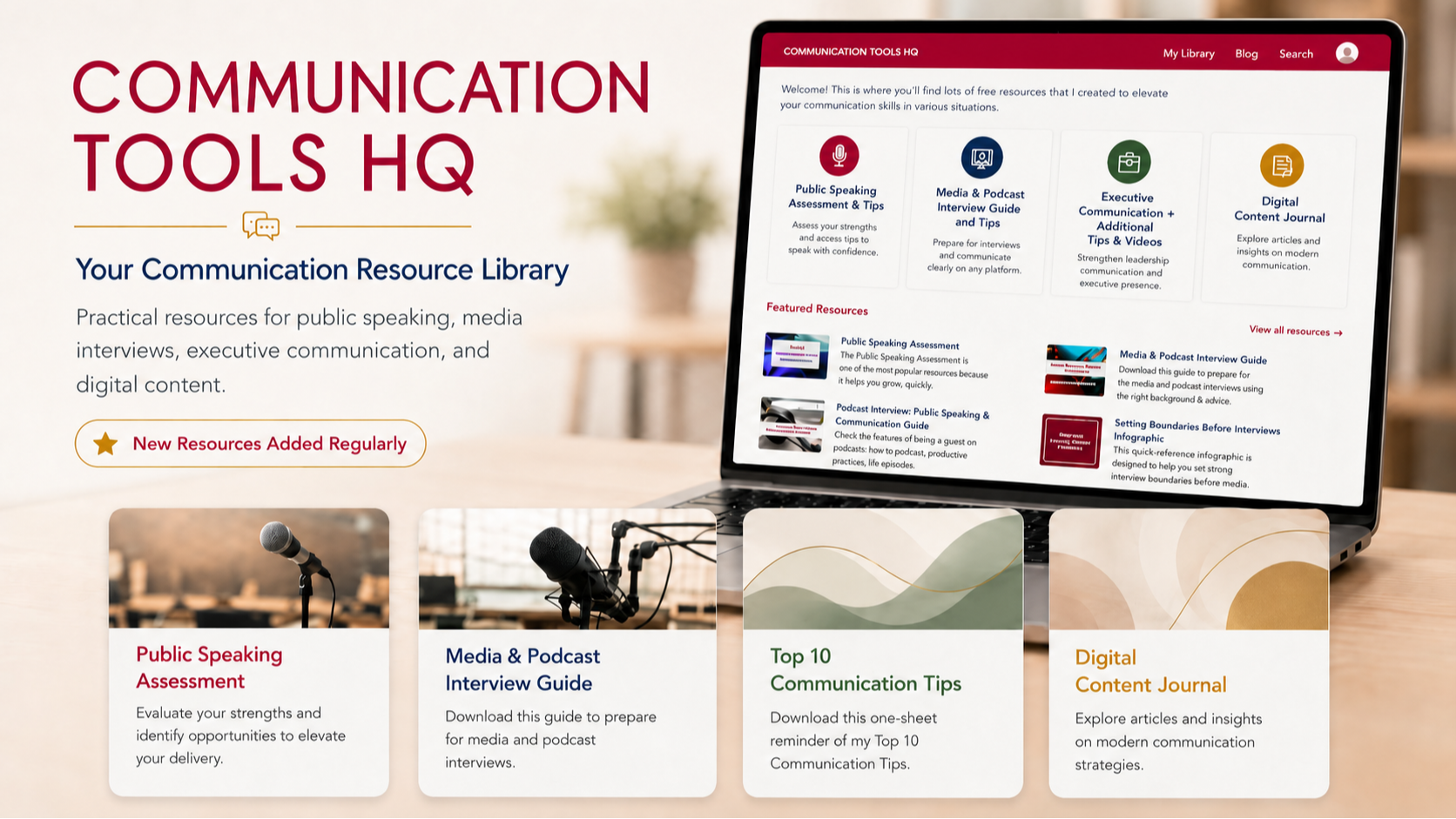 Communication Tools HQ resource library