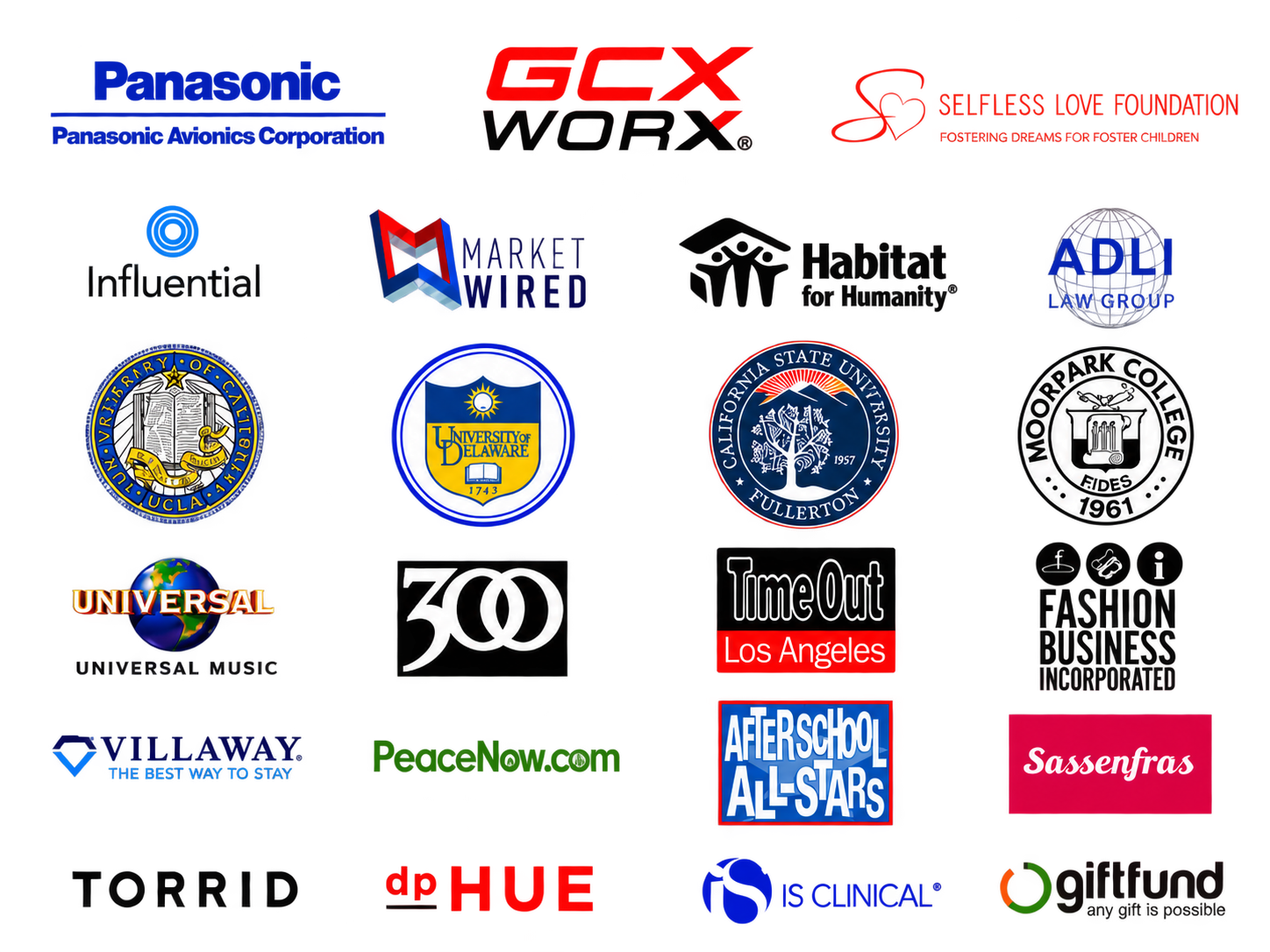 A selection of organizations that have worked with Expert Media Training