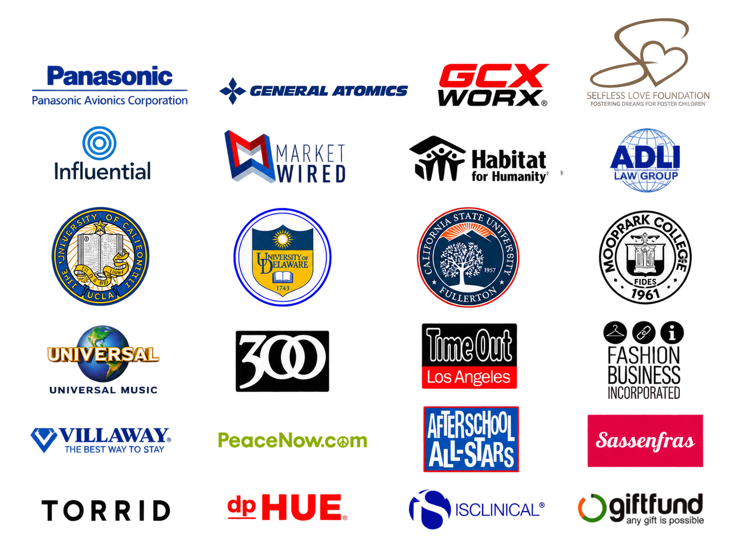A selection of organizations that have worked with Expert Media Training