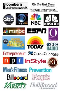 Media outlets for which Expert Media Training has prepared clients -- small sampling