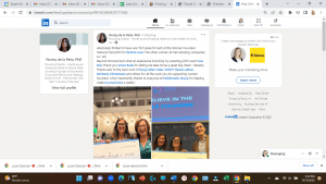 Nonny de la Pena, Founder & CEO of Emblematic Group was coached to a pitch contest win by Pitch Coach & Media Trainer Lisa Elia